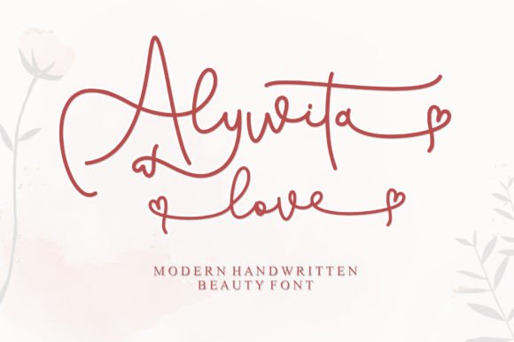 Alywita Love Font: Elevating Campaign Visuals