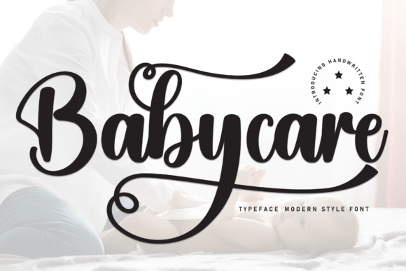Babycare Font Review: A Script Typeface for Campaigns