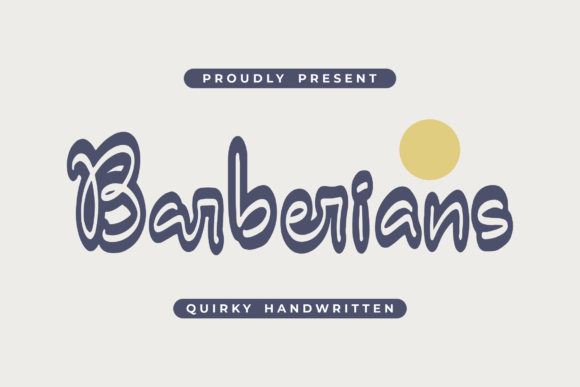 Barberians Font: Elevating Digital Brand Identity