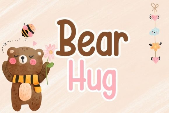 Bear Hug Font: Warmth in Editorial Design