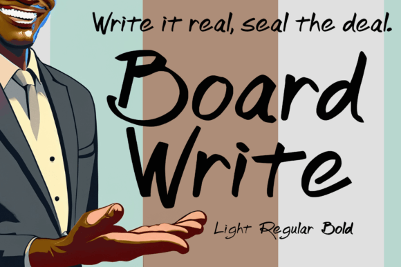 Boardwrite: The Handwritten Font That Elevates Small Business Branding