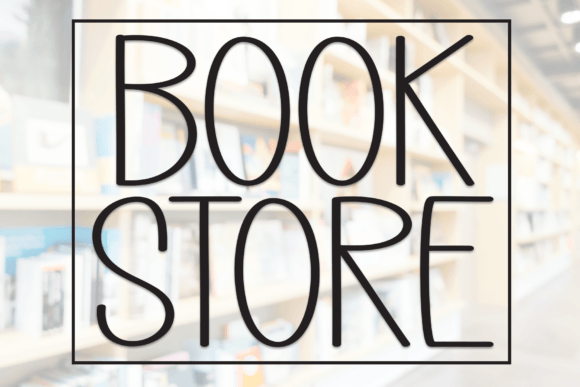 Book Store Font: Adding Personality to Campaign Visuals