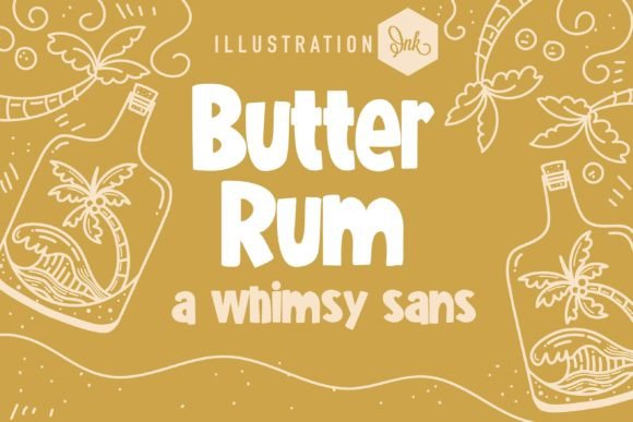 Butter Rum Font: A Hand-Crafted Choice for Editorial Design