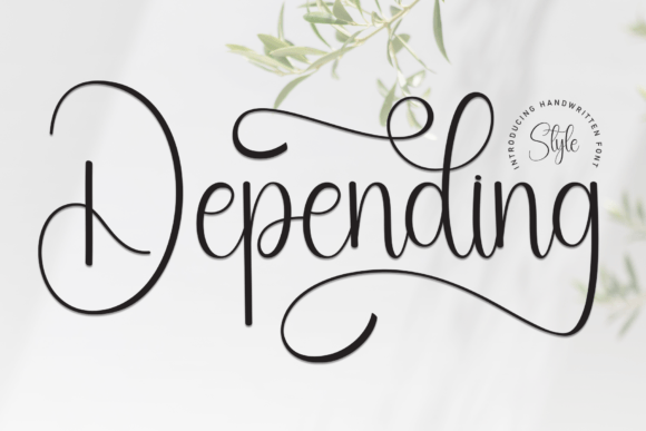 Depending Font Review: A Display Typeface for Campaigns