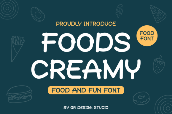 Foods Creamy Font: Adding Warmth to Editorial Design