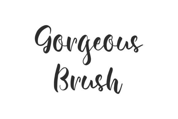 Gorgeous Brush: A Designer’s Review of This Stylish Script Font