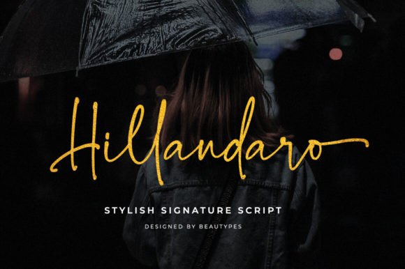Hillandaro: A Designer’s Take on This Script Font