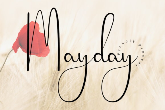 Mayday Font: Friendly Handwritten Type for Web Design