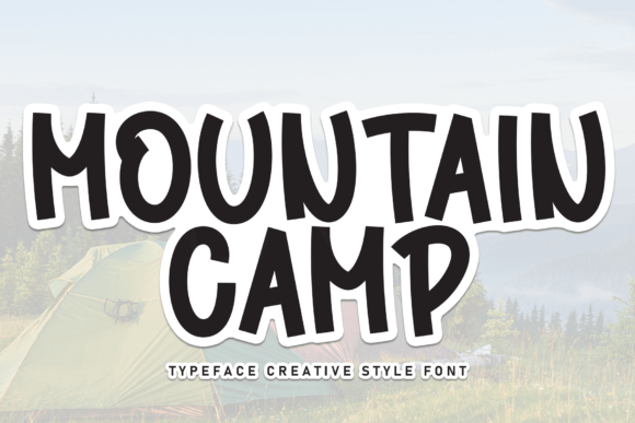 Mountain Camp Font: Sweet Handwritten Style for Crafts