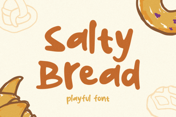 Salty Bread Font: A Handwritten Script for Editorial Design