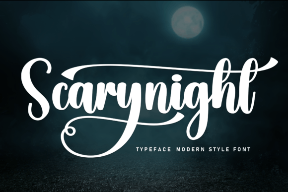 Scarynight: The Handwritten Font That Elevates Every Maker’s Design