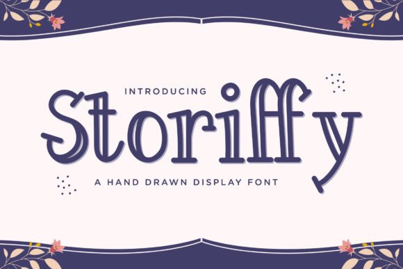 Storiffy: A Hand-Drawn Display Font That Elevates Web Design