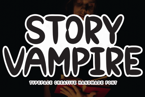 Story Vampire: A Sweet Handwritten Font for Business Branding