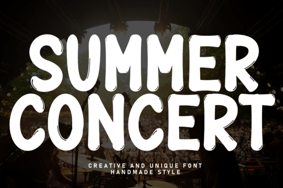 Summer Concert Font Review: A Handwritten Typeface for Branding