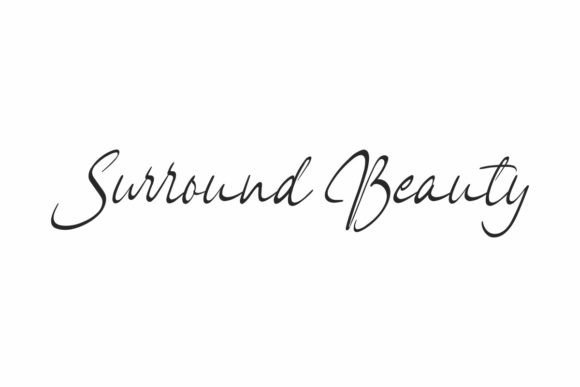 Surround Beauty Font: Elevating Campaign Visuals