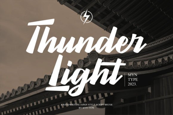 Thunder Light Font: Bold Script for Editorial Design