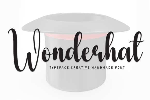 Wonderhat: A Handwritten Font That Brings Personality to Every Craft